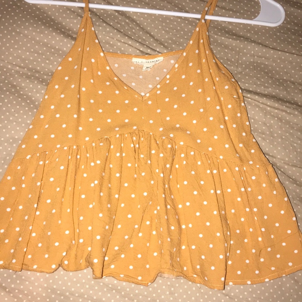 Polka Dot LA Hearts Tank